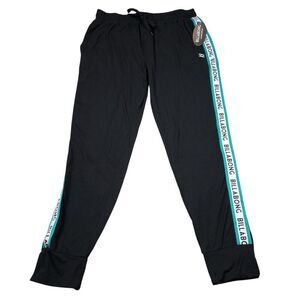 Billabong Loungewear Men's Medium Black Jogger Sleep Lounge Pants Super Soft